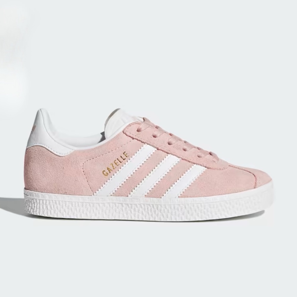 Girls pink Adidas Gazelle